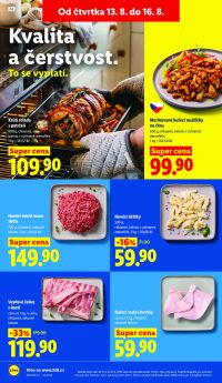 aktuální leták Lidl 13.8.2026-16.8.2026