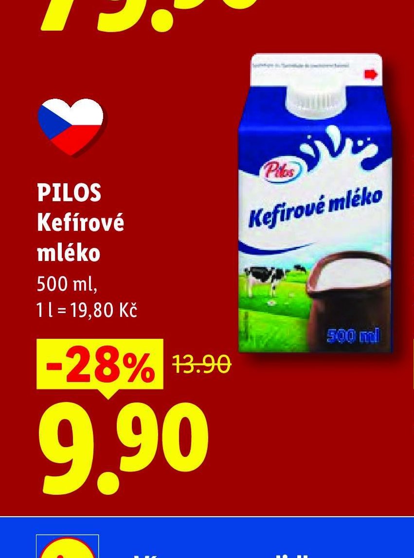 PILOS Kefírové mléko