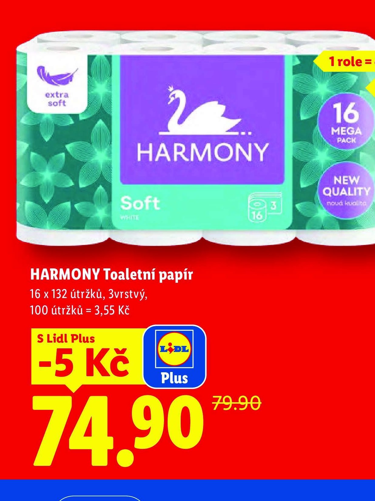 HARMONY Toaletní papír