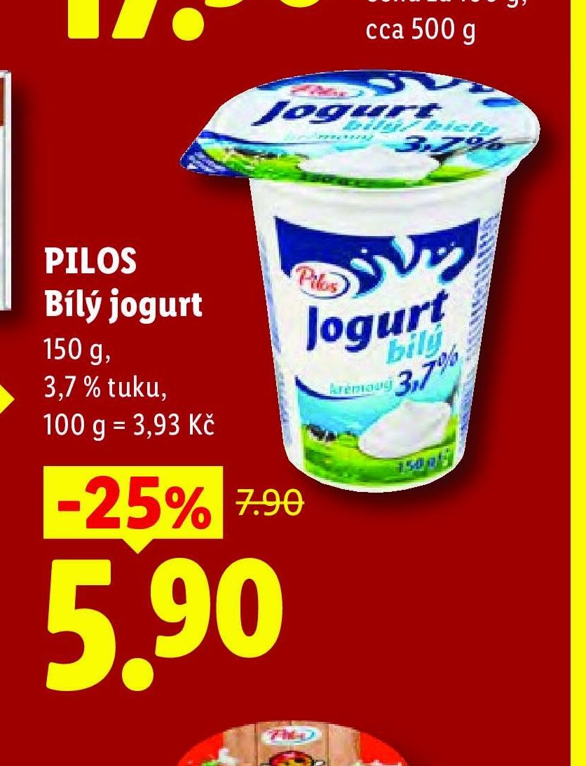 PILOS Bílý jogurt