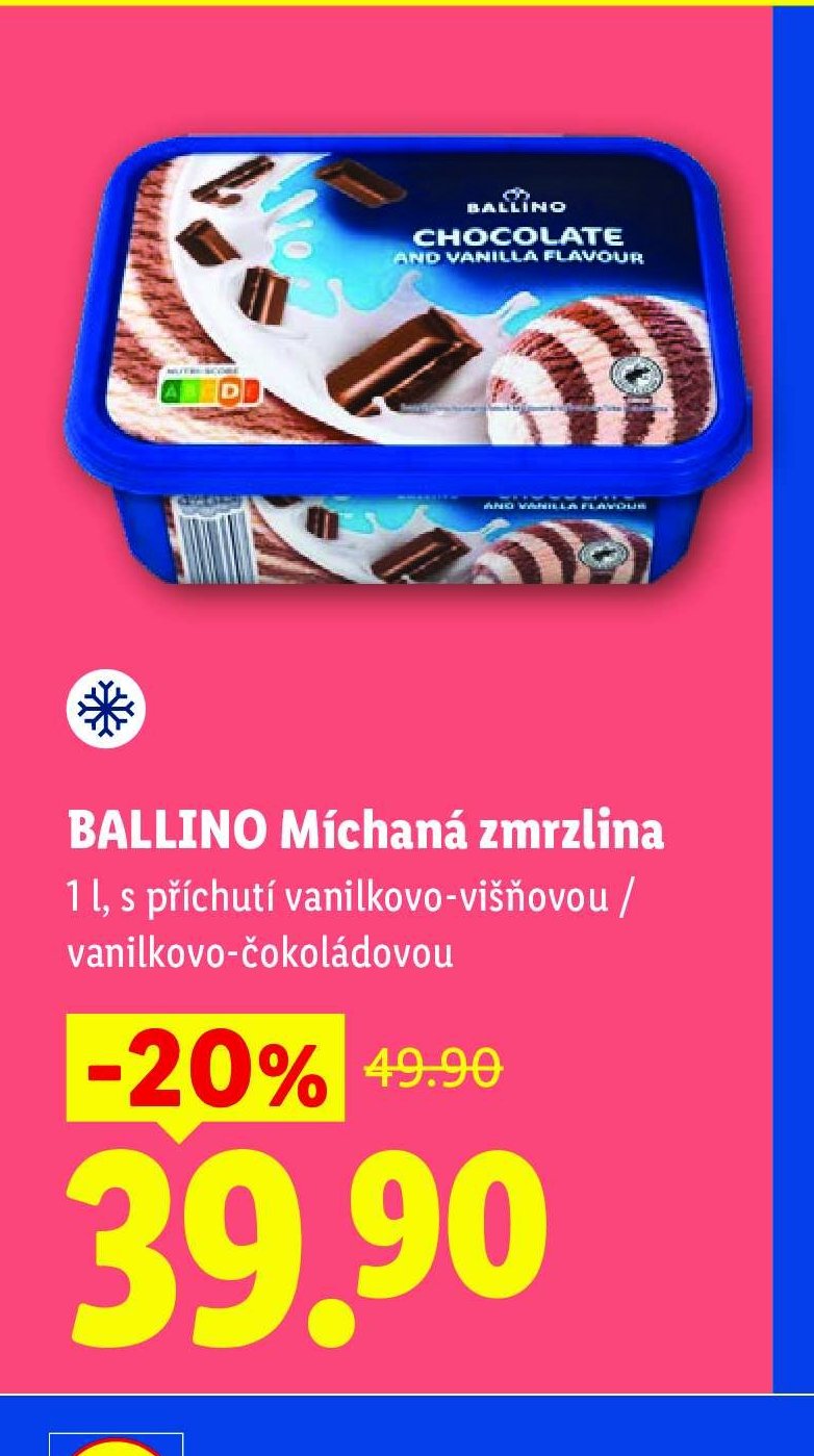 BALLINO Míchaná zmrzlina