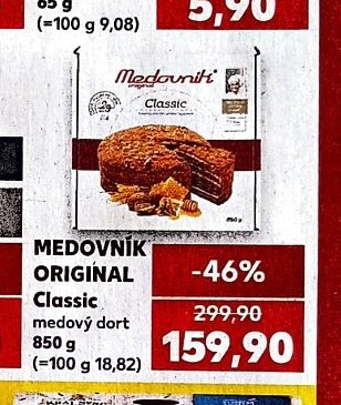 MEDOVNÍK ORIGINÁL Classic medový dort