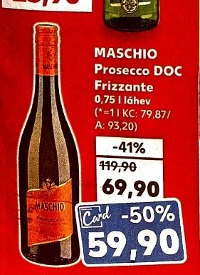 MASCHIO Prosecco DOC Frizzante
