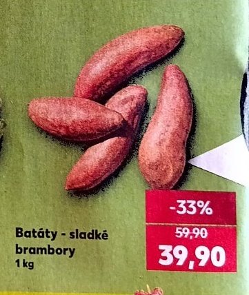 Batáty - sladké brambory