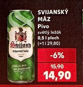 SVIJANSKÝ MÁZ Pivo