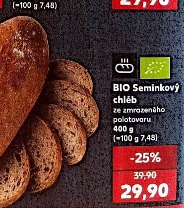 BIO Semínkový chléb