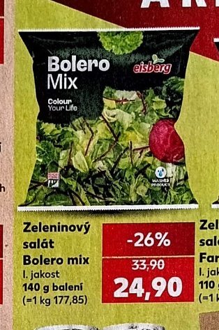 Zeleninový salát Bolero mix