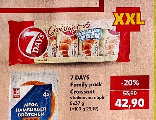 7 DAYS Family pack Croissant