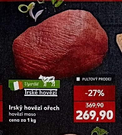 Irský hovězí ořech