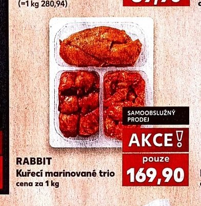 Kuřecí marinované trio