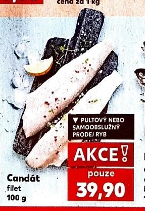 Candát filet