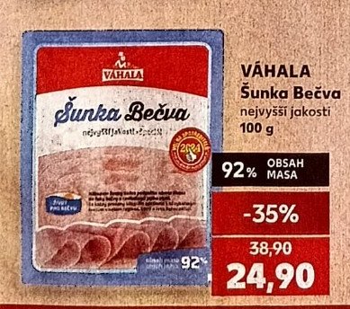VÁHALA Šunka Bečva