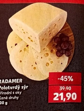 Radamer Polotvrdý sýr