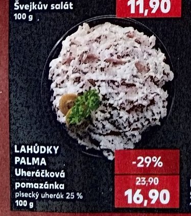 Lahůdky Palma Uheráčková pomazánka