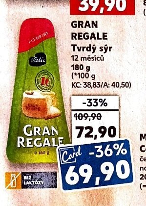 Gran Regale 180 g