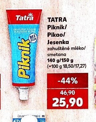 Tatra Piknik/Pikao/Jesenka 140/150 g