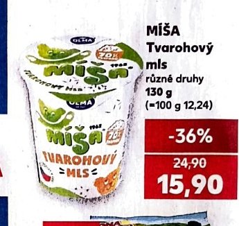 MÍŠA Tvarohový mls