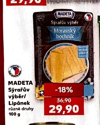 MADETA Sýrařův výběr / Lipánek