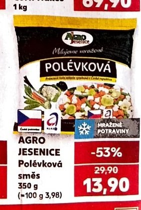 AGRO JESENICE Polévková směs