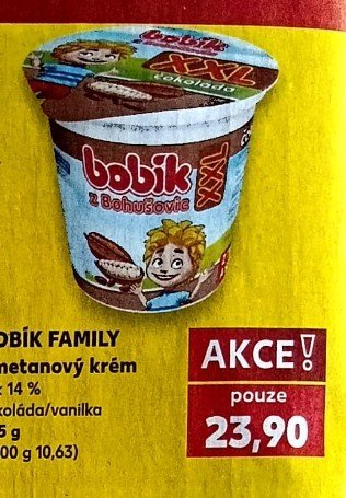 BOBÍK FAMILY Smetanový krém