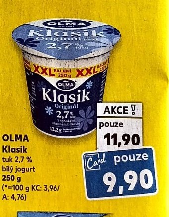 OLMA Klasik bílý jogurt