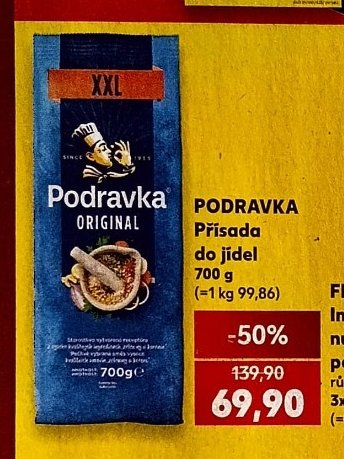 Podravka Přísada do jídel 700 g