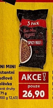 FINI MINI Instantní nudlová polévka 3x71 g