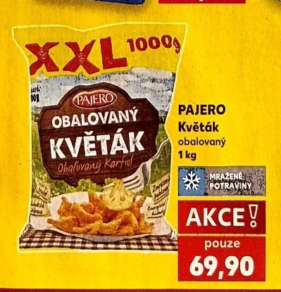 PAJERO Květák obalovaný 1 kg