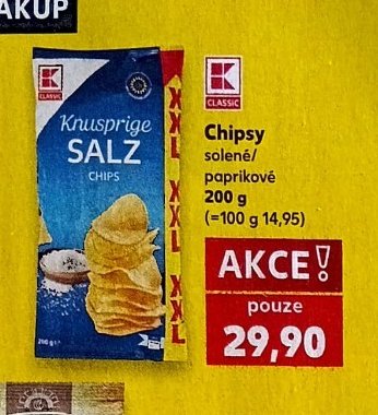 K-Classic Knusrpige Salz Chips