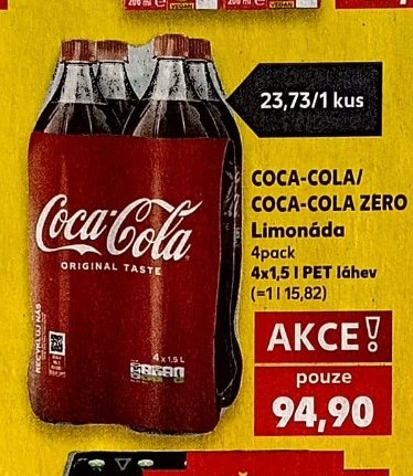 Coca-Cola/Coca-Cola Zero limonáda