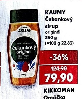 4Slim Čekankový sirup originál