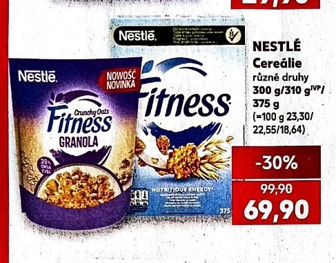 Nestlé Cereálie Fitness