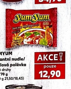 YumYum Instantní nudle / Nudlová polévka