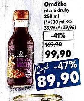 Kikkoman Omáčka