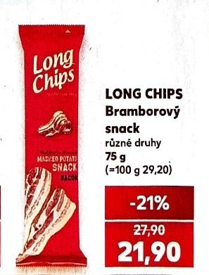Long Chips Bramborový snack