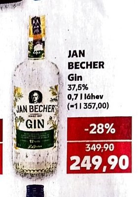 Jan Becher Gin