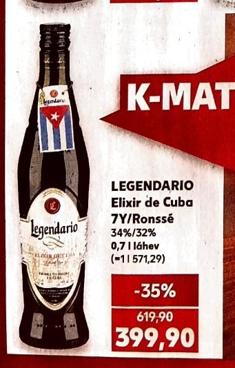 Legendario Elixir de Cuba