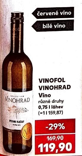 VINOFOL VINOHRAD Víno