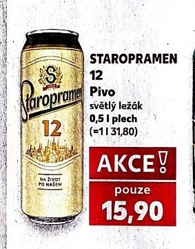 Staropramen 12 Pivo