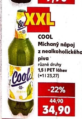 Cool Míchaný nápoj z nealkoholického piva