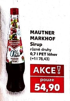 Mautner Markhof Sirup