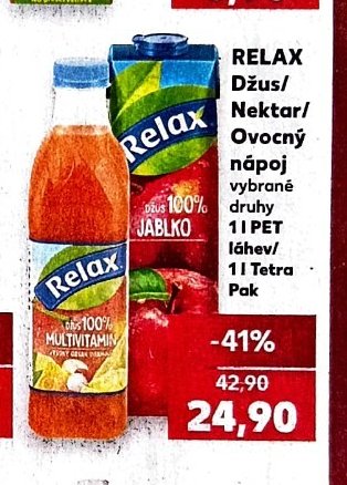Relax Džus/Nektar/Ovocný nápoj