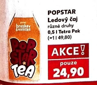 Popstar Ledový čaj
