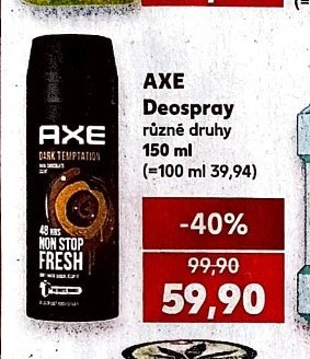 AXE Deospray