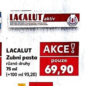 LACALUT Zubní pasta