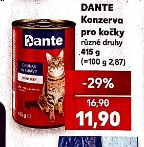 DANTE Konzerva pro kočky