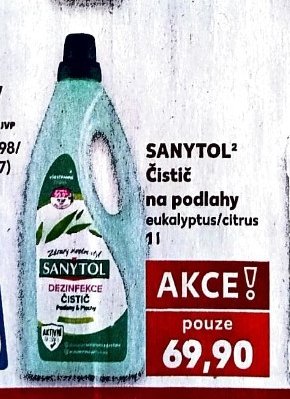 SANYTOL Čistič na podlahy