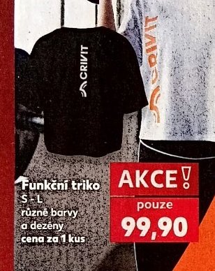 Funkční triko (bílé)