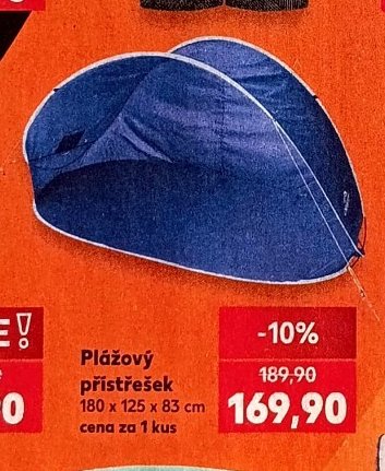 Plážový přístřešek