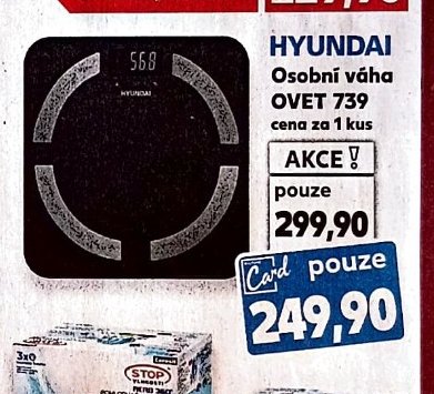 HYUNDAI Osobní váha OVET 739